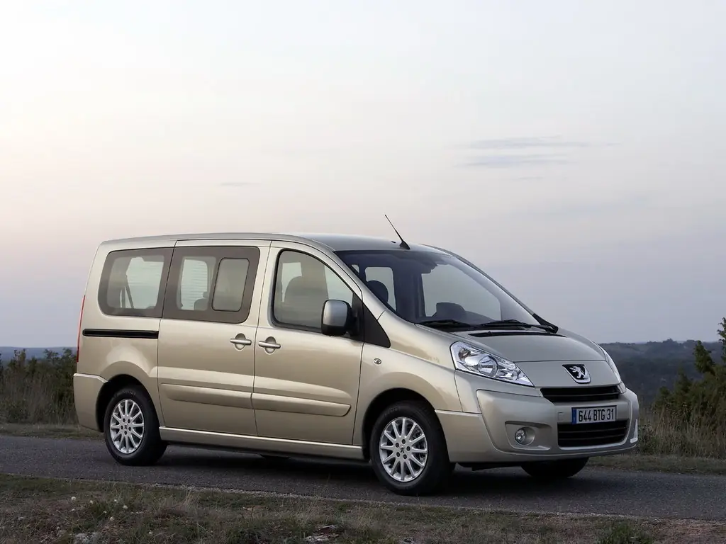 Peugeot Expert (VF3V) 2 поколение, минивэн (01.2007 - 12.2013)